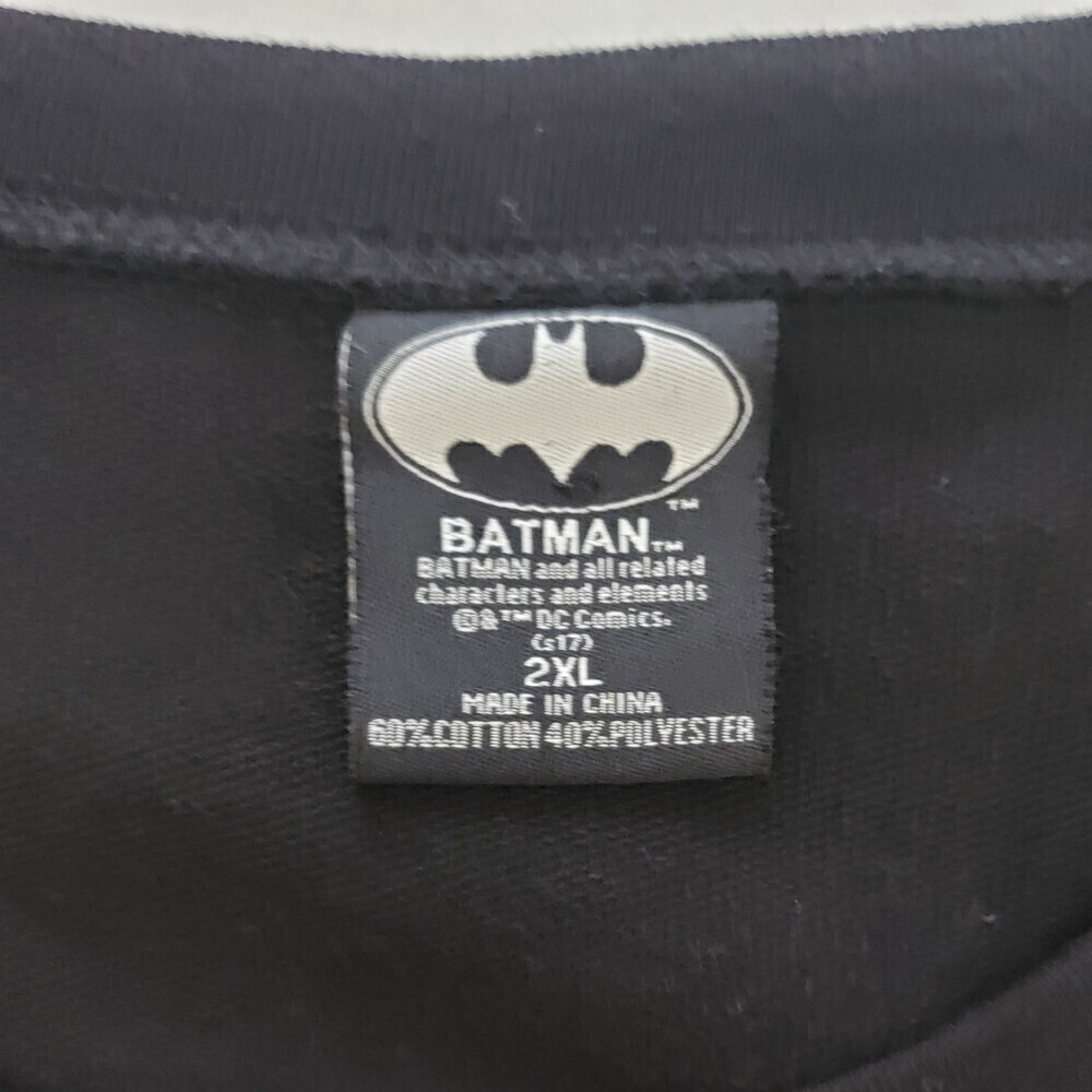 BATMAN Juniors Reversible Sequin Logo Sweatshirt - 2XL - Picture 5 of 7